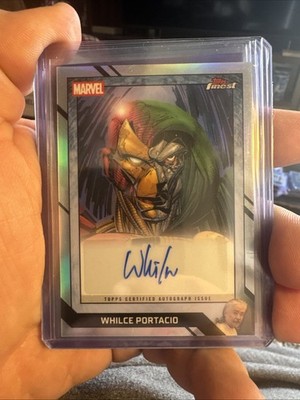 2026 Topps Finest Fantastic Four #CB-WP Whilce Portacio Artist Auto Iron Man #13