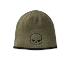 Harley-Davidson Willie G® Skull Knit Beanie - Green - 99411-24VM
