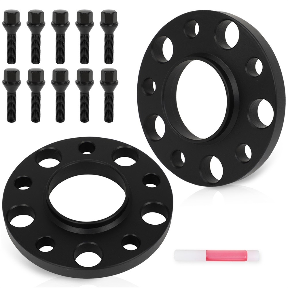 2Pcs 15mm Hub Centric Wheel Spacers 5x120 For BMW 528i 525i 328i E36 E46 12x1.5