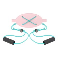 Golf Swing Rotation Training Belt Adjustable For Chest Rotation Consistency Pink
