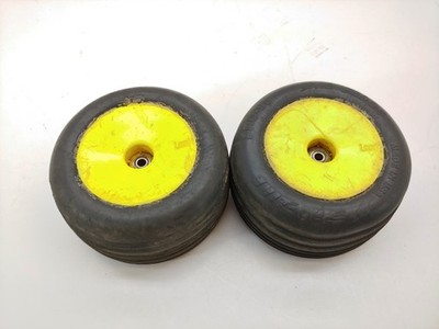 2x Vintage Proline Pro-95 THE EDGE Stadium Truck Tires on Bearing Wheels XXX-NT
