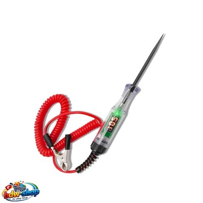 Spannungsprüfer 5-120V DC Auto Teststift mit LCD, Krokoklemme