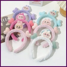3/6pcs Plush hair band for Women Anime Cartoon Cute Hair Accessories Kawaii
