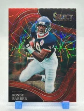 Ronde Barber 2022 Panini Select Draft Picks Red Lazer Prizm #191 UVA Cavaliers