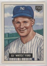 2019 Topps Iconic Card Reprints 150th Anniversary 143/150 Whitey Ford HOF s1i