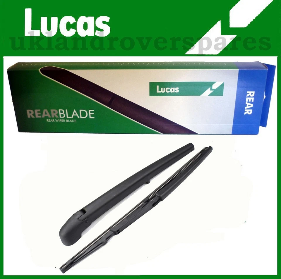 JUEGO DE BRAZO Y CUCHILLAS LIMPIAPARABRISAS TRASERO FIAT STILO ESCOTILLA 2001 A 2007 MARCA CALIDAD LUCAS Foto 2 de 3