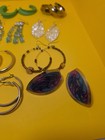 20 Pairs Retro MCM Pierced Earrings Mixed Lot Mid-Century-Modern  — photo 6