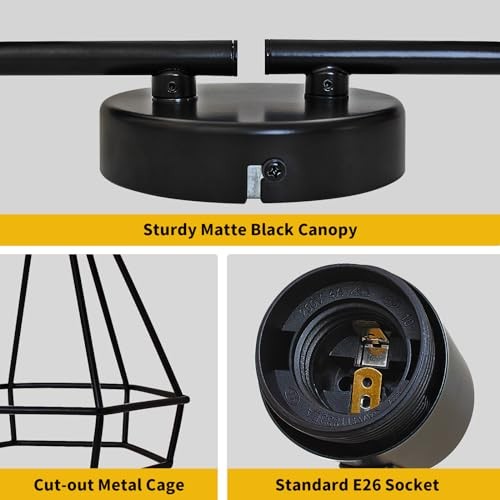  4-Light Track Lighting Kit, Directional Rotatable Ceiling Light Fixtures, 