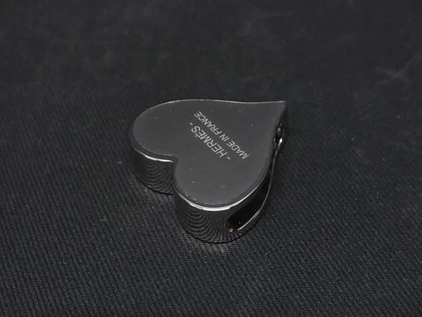 Nuevo HERMES Tea Time Bufanda Anillo Bufanda Soporte Accesorio Rojo x Plata AT5819 Foto 3 de 4