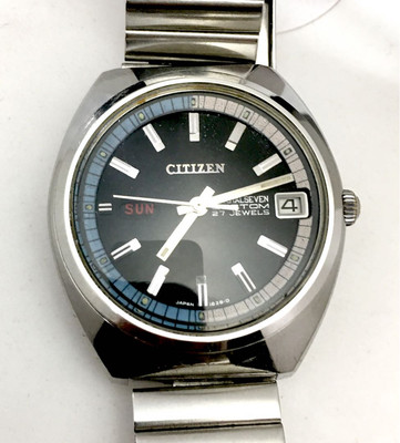 Citizen Crystal Seven Analog Automatic Men Custom Vintage