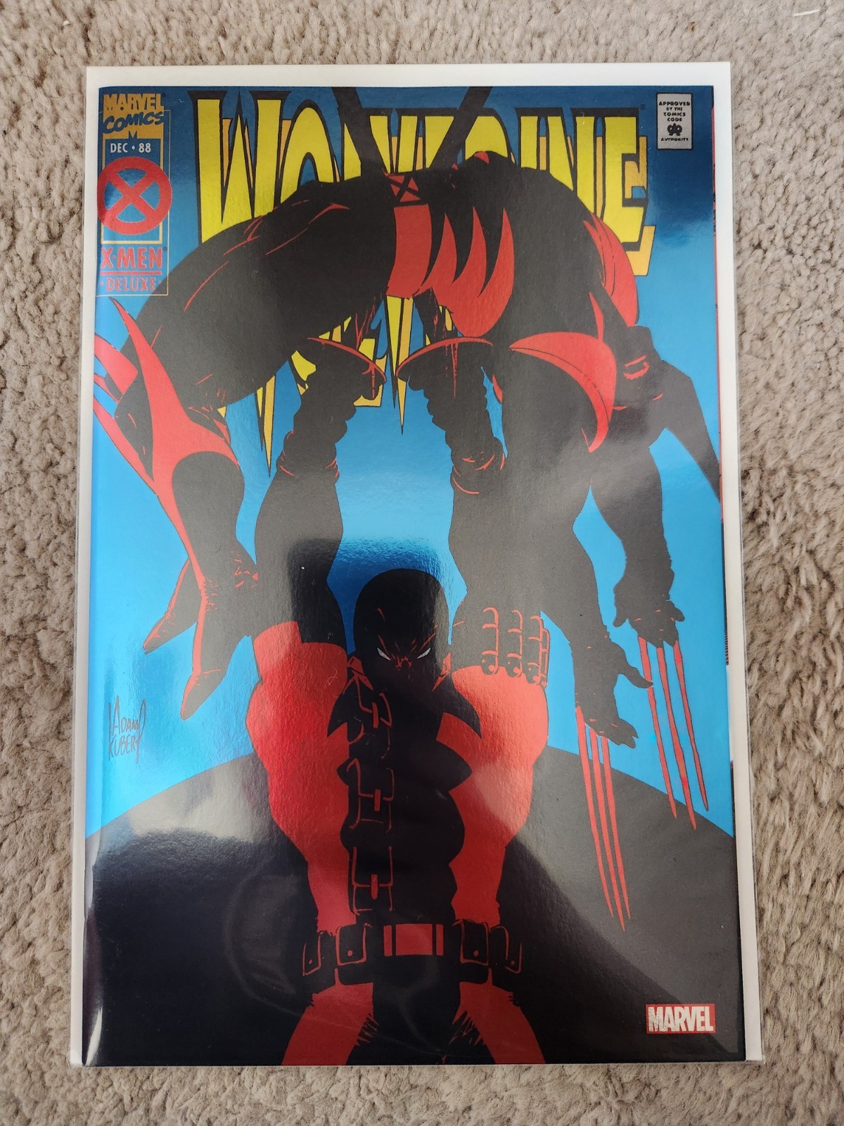 Wolverine #88 Foil Facsimile Edition – Wolverine vs. Deadpool Cover – NM