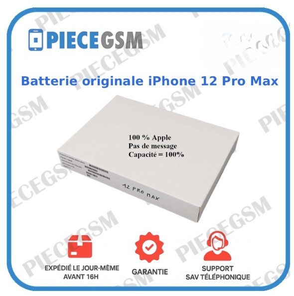 Batterie originale iPhone 12 Pro Max pièce de rechange premium pour une performance maximale