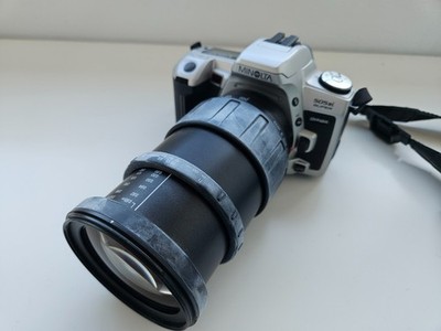 Minolta Dynax 505 si super SLR 35mm AF Spiegelreflexkamera AF Zoom TAMRON 28-200