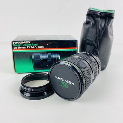 Hanimex Automatic f/3,5-4,5 Macro 28-80mm Objektiv für Minolta MD Bajonett