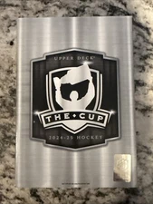 2024-25 Upper Deck The Cup Hockey Empty Box And Tin (No Cards)