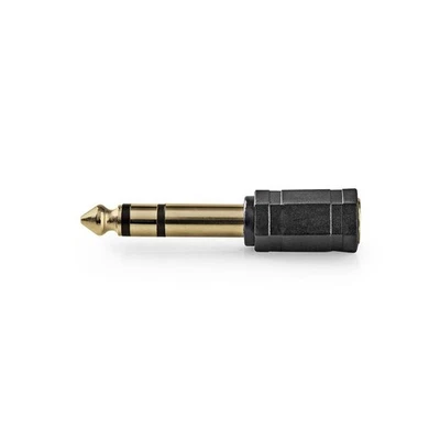 NEDIS Adaptateur Audio Stéréo 6,35 mm Mâle - 3,5 mm Femelle - Photo 1/4