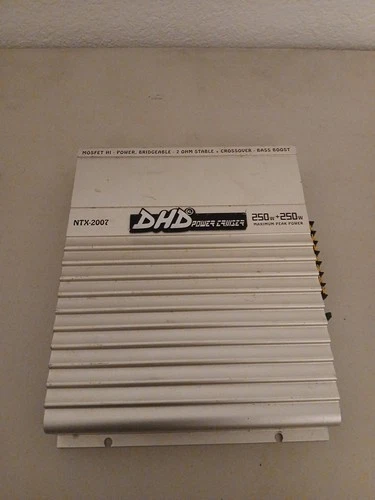 DHD Power Cruiser 250w+250w Maximum Peak Power Not Tested