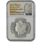 2024 S Morgan Dollar PF 70 UCAM NGC .999 Silver Proof First Day