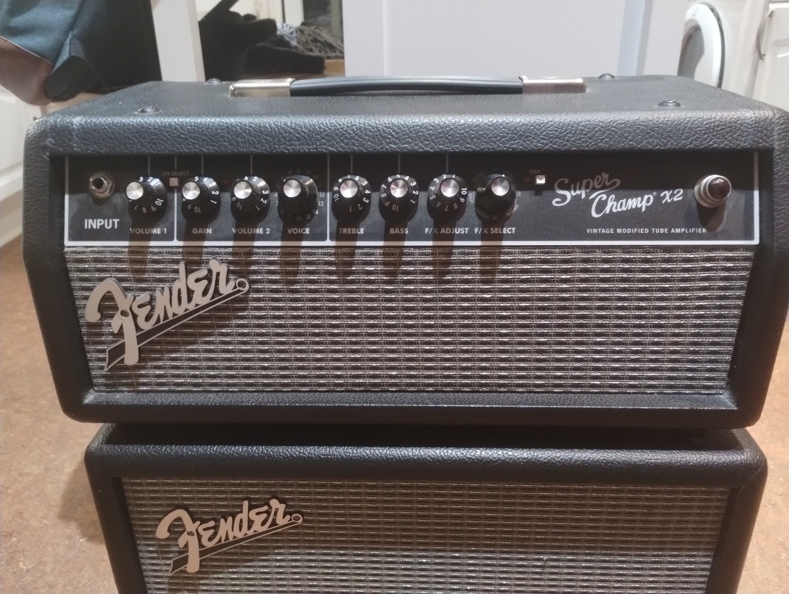 Fender Super Champ X2 15-watt Tube Amp Head excellent condition