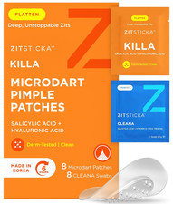 Zitsticka Killa Microdart Pimple Patches for Face - Most Potent Pimple Patch wit