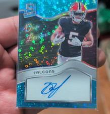 Panini Spectra Drake London Colorgraphs Neon Blue Prizm Auto /50