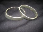 2 Slinky Stretch Coil Shirt Garter Band Style Vintage Bracelet Costume Jewelry