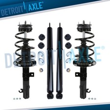 Front Struts w/ Coil Spring Rear Shocks Kit for 2008 2009 2010 2011 Ford Focus