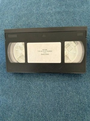 Bjork It's In Our Hands Promo VHS Video Single Near Mint