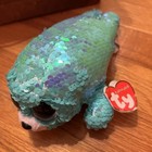4-TY Beanie Boo Grindel, Tysilk Hunk, Sequence Zoey Zebra & A Flippable Waves — photo 3