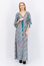 RAGA Women Floral Print Maxi Dress Medium
