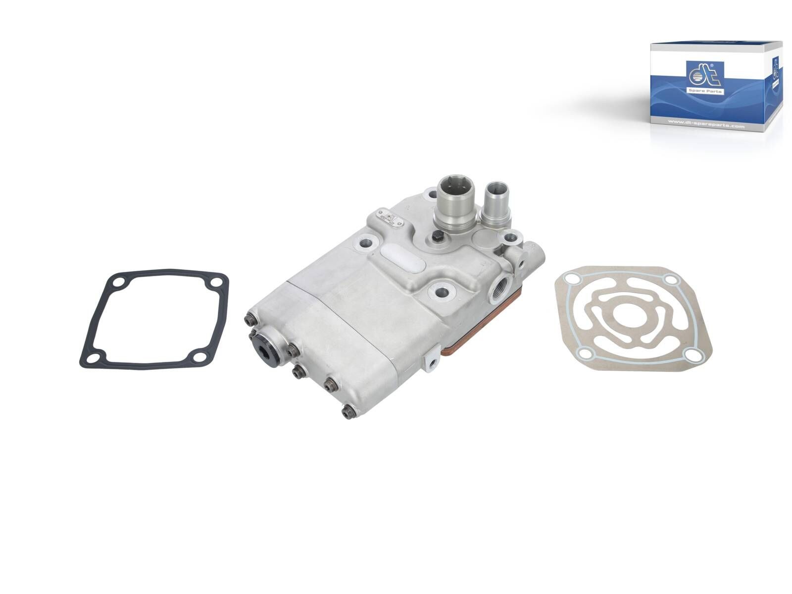 Culasse compresseur 4.64719 complète anti-surchauffe pour système pneumatique lourd