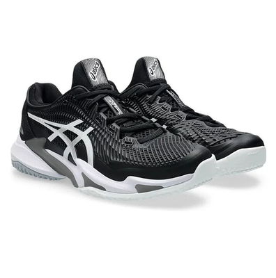 Asics Court FF 3 OC Men's Shoes White Black 1041A369 Size 12.5 US