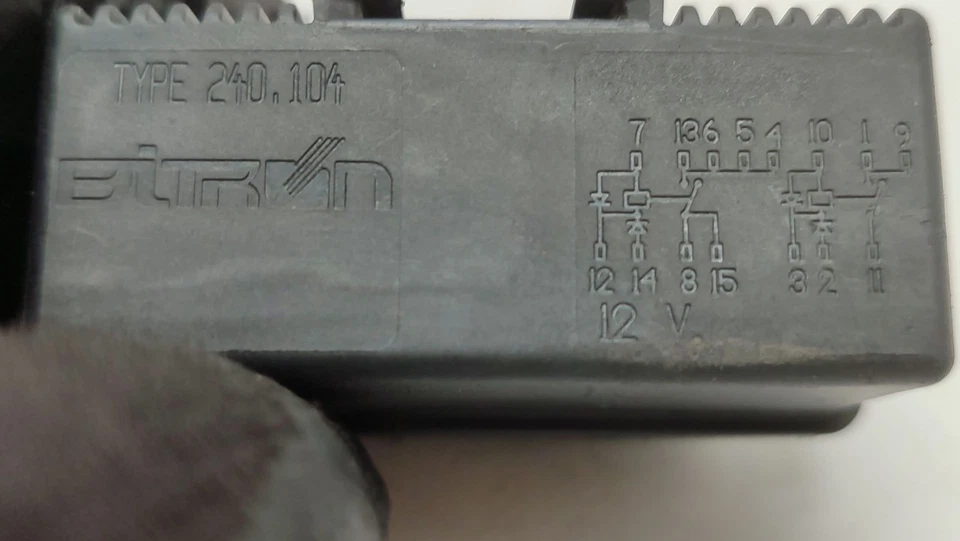 7136541019 RELÈ / 2358334 PER CITROËN XANTIA X1_, X2_ 2.1 TURBO D 12V - Immagine 3 di 4