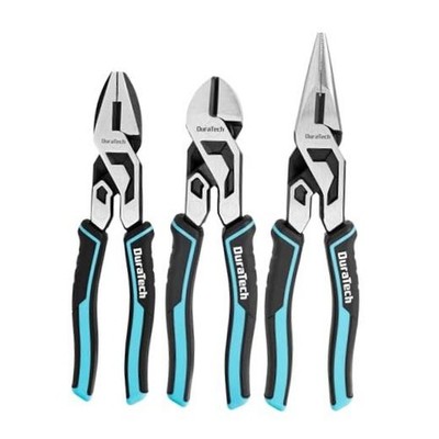 3-Piece Compound Pliers Set, Gen 2 Dual Pivot Design for Ultra Labor-Saving,