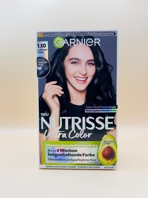 GARNIER NUTRISSE Haarfarbe Ultra Color 1.1 Leuchtendes Schwarz, 1St *NEU*
