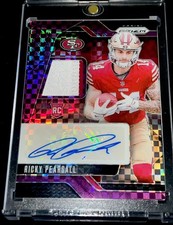 2024 Select Ricky Pearsall Rookie Patch AUTO Purple Power Prizm RPA #’D /49!