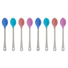 Munchkin White Hot Safety Baby Spoons 8 Pack - Multicolor, Unisex, Heat Sensing