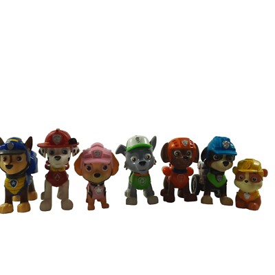 Lot of 7 Spin Master Paw Patrol Action Figures
