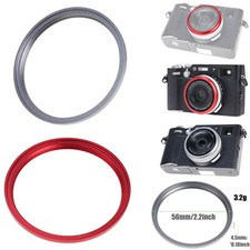 Metal Decorative Ring for Fujifilm X100/V/VI/F/T/S Micro SLR Digital Camera Lens