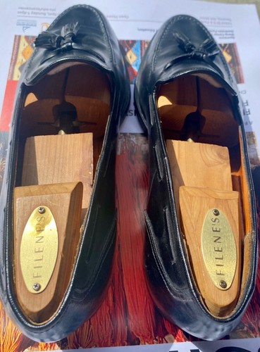 Vintage Abercrombie & Fitch Made in England Loafers w/ Tassels 10.5 - Picture 3 of 19