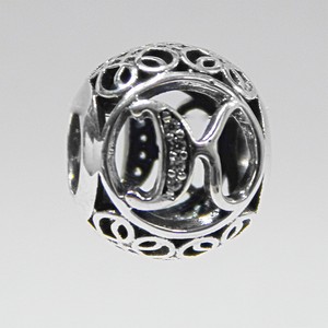pandora charm vintage letters pandora charm vintage letters