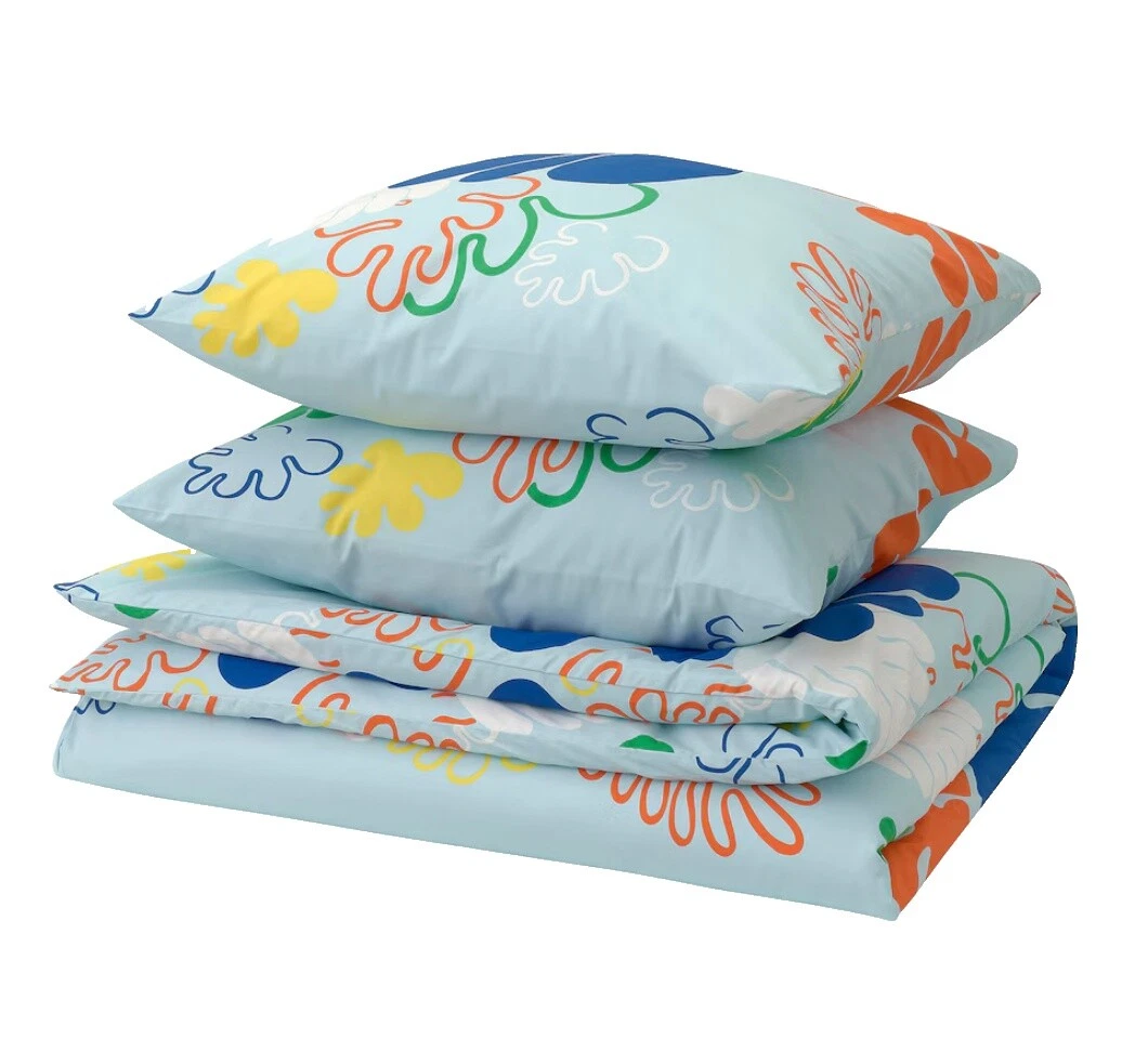 IKEA Cotton Blend Multicolor Duvet Covers & Bedding Sets