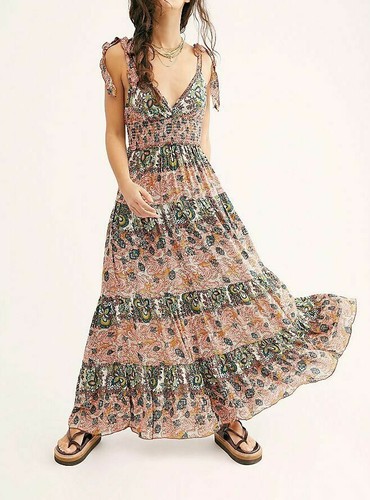 MAXI SLIP DRESS CLAY 194374428284 