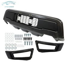 Painted-Front Bumper Assembly Kit Black Raptor Style For Ford F-150 2021 2022