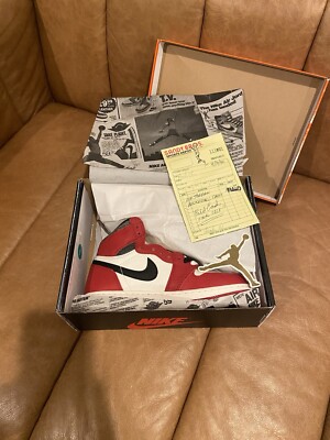 New Nike Air Jordan 1 high Chicago Reimagined Lost and Found Size 4