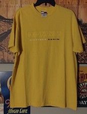 Tommy Hilfiger Denim Men's Vintage 90s Embossed Spellout Logo T-Shirt Size M