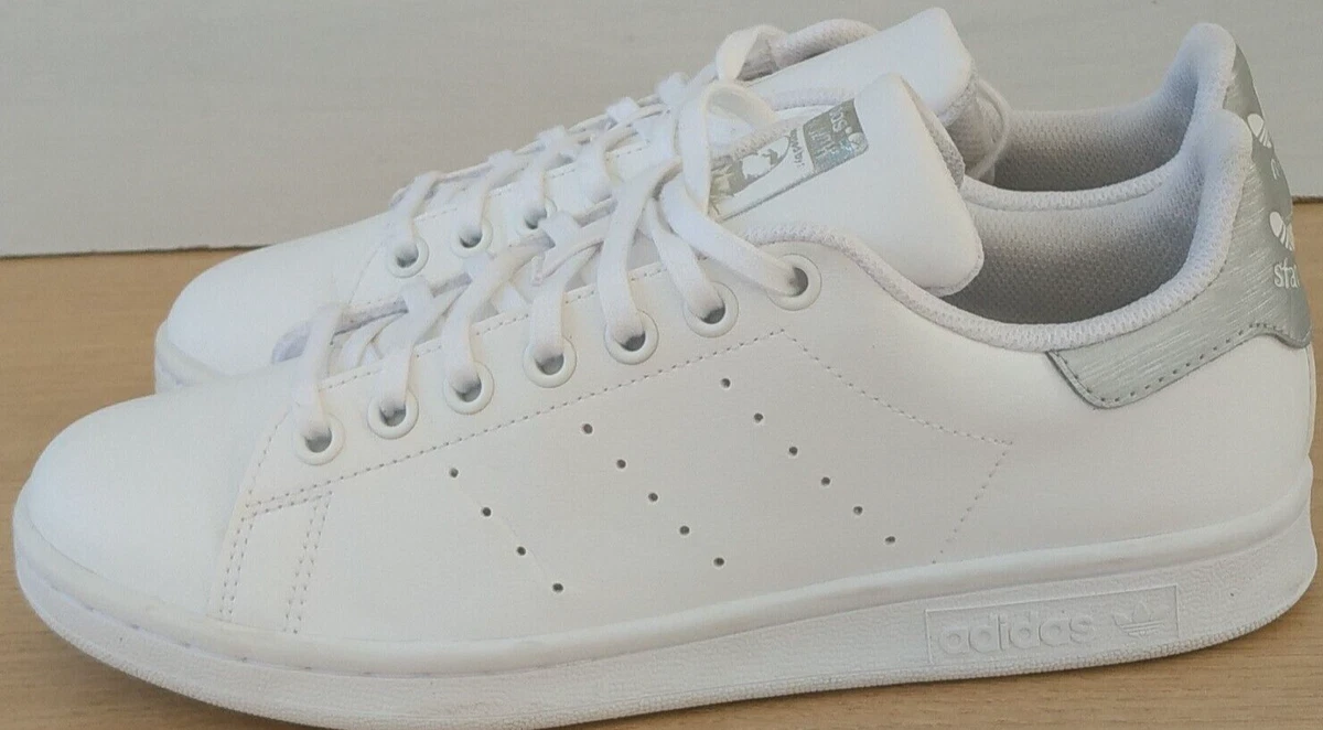 Adidas Stan Smith Originals White Grey Trainers EE3791 Size UK