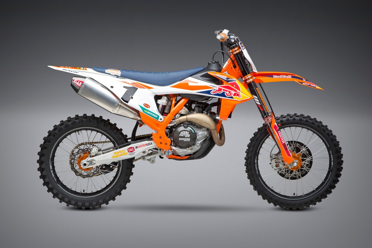 YOSHIMURA 2018 450 SX-F Factory Edition KTM YRD RS4 SLIP-ON
