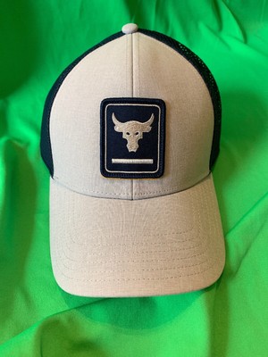 under armour rock patch trucker cap