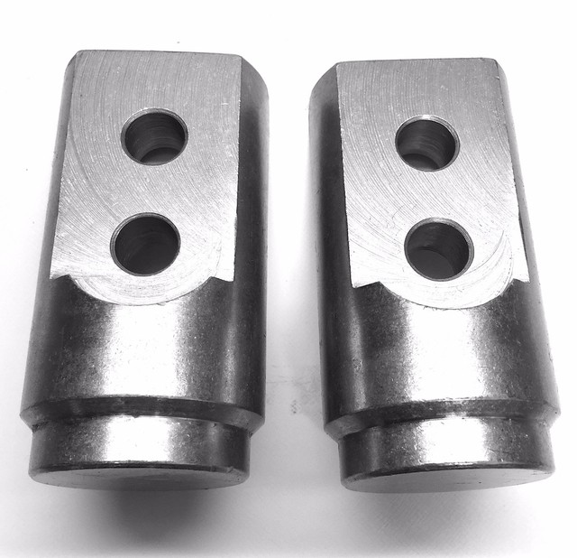 Tube Connectors Inline Weld On Steel Cage Adapters Fab Bungs 13/4" 1.